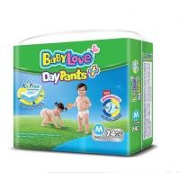 ราคา baby love แพมเพิสเบบี้เลิฟ เดย์ไนท์ สีเขียว ห่อใหญ่ size l มี 62 ชิ้น น้ำหนัก 9-14 kg. (12207929)