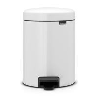 ราคา Brabantia ถังขยะ สแตนเลสแบบเหยียบ 5 ลิตร White (12211974)