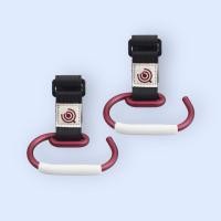 ราคา Mommysafe Sunveno ตัวแขวนของอเนกประสงค์ สำหรับติดรถเข็นเด็ก แขวนในรถยนต์ ตะขอห้อยของมอเตอร์ไซค์ หมุนได้ 360องศา ตะขออลูมิเนียม แดง*2 (12243955)