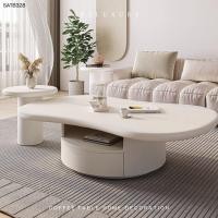 ราคา RSLUXURY โต๊ะกลางสไตล์มินิมอล 130CM+โต๊ะข้าง (12244215)