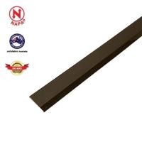 ราคา NAPA คิ้วกันแมลงแบบยางนิ่ม สีโโอ๊คดำ 3.6x90x1 (12196087)