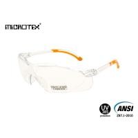 ราคา แว่นตานิรภัย MICROTEX® รุ่น ขายางส้ม Anti-Fog เลนส์สีใส (12221767)