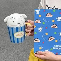 ราคา PP Home แก้วน้ำ มีฝาปิด Shinchan เป็นถ้วยมาม่า หรือ ใส่ขนมก็ได้น้า Mug cup เซรามิค ceramic ของขวัญ แก้วน่ารัก Shiro (12209678)
