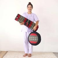 ราคา nat cha phol - set ชุดเบาะนั่งสมาธิ ชุดเบาะพร้อมหมอนกลม เบาะรองนั่ง หมอนสมาธิ เบาะนั่ง (12250364)