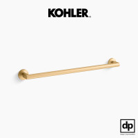 ราคา KOHLER ราวแขวนผ้าเดี่ยว ขนาด 24 นิ้ว รุ่น Components สีทองเหลืองปัดลาย (12202515)
