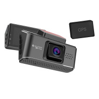 ราคา iSuper Dash Cam Pro 2 กล้องติดรถยนต์ คมชัด 2160p 4K Sensor Sony IMX415 รองรับ GPS -12M + SD 64 GB เฉพาะกล้องหน้า (12233448)