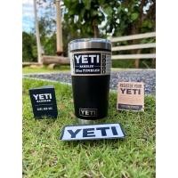 ราคา CM TACTICAL แก้ว Yeti Rambler 20oz Tumbler 100% ฝาแม่เหล็กสไลด์ Black (12233608)