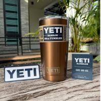 ราคา CM TACTICAL แก้ว Yeti Rambler 20oz Tumbler 100% ฝาแม่เหล็กสไลด์ Copper (12233616)