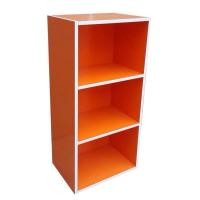 ราคา CDFคัลเลอร์บ็อกซ์ 3 ชั้นโล่ง / ชั้นอเนกประสงค์ 3 ช่องโล่ง สีส้ม (12228278)