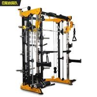 ราคา POWER REFORM สมิทแมชชีน Evolution X5 บาร์เบลระบบ Gravity Free Smith Machine อุปกรณ์เสริม 14 รายการ Crossover Power Rack X5 (12229752)