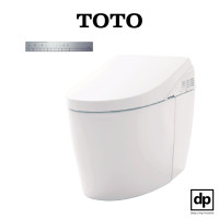 ราคา TOTO สุขภัณฑ์ชิ้นเดียวพร้อมฝารองนั่งและระบบชำระอัตโนมัติ รุ่น Neorest AH สีขาว ติดตั้งแบบท่อออกผนัง (12227828)