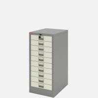 ราคา ICONIC ตู้เหล็กเก็บเอกสาร 10 ลิ้นชัก รุ่น CDX-10 เทาสลับ (12223557)