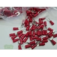 ราคา miniature solution หางปลา sv1.25-4s ถุง 100 ตัว sv1.25-4 หางปลาเสียบแบบเขี้ยว สีแดง [100pcs] (mi-sv1.25-4s-r) (12256546)