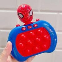 ราคา Thaitrendy ป๊อปอิทไฟฟ้า แคร์แบร์ ของเล่นเด็กผู้ชาย pop it แมงมุมแดง (12224034)
