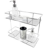 ราคา ws 79 ชั้นวางของติดผนัง 2 ชั้น สแตนเลส (12233445)