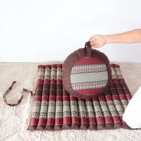 ราคา tha ni da - set ชุดเบาะนั่งสมาธิ ชุดเบาะพร้อมหมอนกลม เบาะรองนั่ง หมอนสมาธิ เบาะนั่ง (12250384)