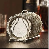 ราคา Prinkprao home decor ชุดจานรองแก้วสีเงิน ลายวินเทจ plated steel silver (12250437)