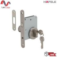 ราคา (hafele) ชุดตลับกุญแจสแตนเลสสตีล ระบบมอร์ทิสล็อค พร้อมอุปกรณ์ล็อค รุ่นพรีเมียม (ประตูทางเข้า) สีสแตน (12231655)