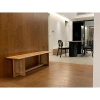 ราคา Muufurniture ม้านั่งไม้แต่งหวายสไตล์ญี่ปุ่น รุ่น Kyoko (Size 140*38*44 cm.) Cherry Wood & Rattan (12223522)