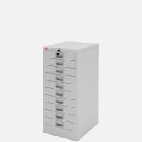 ราคา ICONIC ตู้เหล็กเก็บเอกสาร 10 ลิ้นชัก รุ่น CDX-10 เทาทราย (12223556)