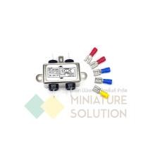 ราคา miniature solution กรองสัญญาณ ขนาดเล็ก noise filter power line emi filter ac 250vac 50/60hz ( cw1b-10a-t 10a 250vac) (12255160)