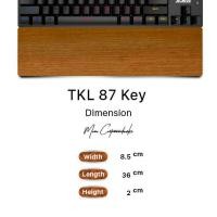 ราคา Momo Customwoodwork ที่รองข้อมือคีย์บอร์ด ( ไม้ตะแบก ) TKL 36 c.m. No Logo (12233265)