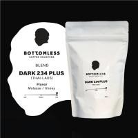 ราคา BOTTOMLESS เมล็ดกาแฟคั่ว Bottomless DARK 234 PLUS Blend (ไทย-ลาว) คั่วเข้ม ขนาด 200 กรัม DARK 234 PLUS Blend (Thai-Laos) บดสำหรับ Drip 1 กิโลกรัม (12202638)