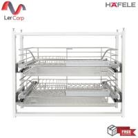 ราคา (hafele) ชุดตะแกรง และเฟรมสำหรับครัวปูนหน้าบานเปิดคู่ พร้อมตะแกรงคว่ำภาชนะ 2 ชุด (495.34.352) (12254481)