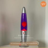 ราคา callingbrown Lava lamp โคมไฟ ลาวา โคมไฟเดอะซิม โคมไฟ lava ม่วงส้ม (12238280)