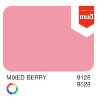 ราคา Nippon Paint Junior 99 Interior Matt สีน้ำ นิปปอน จูเนียร์ 99 ภายใน ด้าน 3.5 ลิตร (1 แกลลอน) 9128 Mixed Berry (12263784)