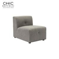 ราคา Chic Republic โซฟาที่นั่งเดี่ยว รุ่น CHRISMAN สีเทา/น้ำตาลเข้ม (12247245)