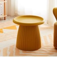 ราคา โต๊ะกลางรุ่น Lunny โต๊ะกลางคาเฟ่ โต๊ะกลาง โต๊ะกลางสีพาสเทล 50x50x47cm. เหลือง (12254570)