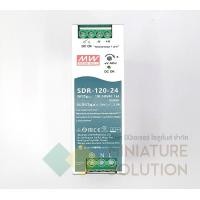 ราคา Miniature Solution Mean Well SDR Switching power supply EDR DIN Rail ติดตั้งแบบยึดรางปีกนก 24V 3.2A 5A 10A 120-24 (12256588)
