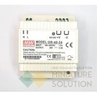 ราคา Miniature Solution power supply 12V/24V Din Rail type switching power supply DR-45W-12V 3.5A/DR-45W-24V 2A หม้อแปลง 45W-24V (12256676)
