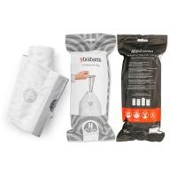 ราคา brabantia ถุงขยะ code h ขนาด 50-60ลิตร จำนวน 3 ม้วน 60 ใบ (12262383)