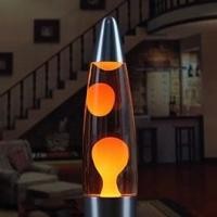 ราคา callingbrown Lava lamp โคมไฟ ลาวา โคมไฟเดอะซิม โคมไฟ lava สีส้ม (12238273)