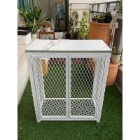 ราคา MoMo Wood&Steel ขาตู้ปลา ไม้น้ำ ขนาด 24"306070 ประตูตะแกรง เหล็กขาว (12277527)