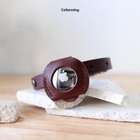 ราคา Collarodog เคสAirTag หนังแท้ ใส่ปลอกคอสุนัข แมว ปลอกคอกว้าง 1-1.2 cm น้ำตาลเข้ม (12283940)