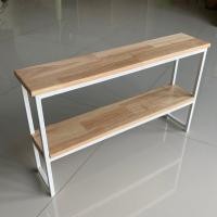 ราคา MoMo Wood&Steel ชั้นวางเครื่องปรุงในครัว ชั้นวางต้นไม้ สีขาว (12277479)