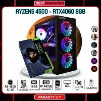 ราคา คอมประกอบ rtx4060 i cpu ryzen5 4500 i ram16g i m2 256gb (12284804)