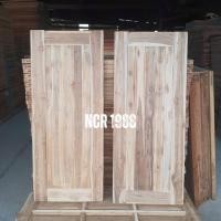 ราคา NCR 1988 หน้าต่างไม้สักอบ ลายทึบสายฝน กว้าง 40,45,50,60,80 ซม. สูง 100,110,120 ซม. 40x110 cm. (12274135)