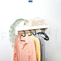 ราคา FASTTECT ชั้นวางของติดผนัง รุ่นราวแขวนผ้า กว้าง 30 x ยาว 60 ซม. ขาว (12281077)