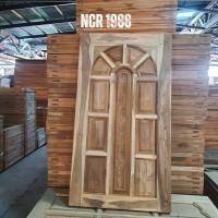 ราคา NCR1988 หน้าต่างไม้สัก ลายทึบโค้งแสงแกะสลักกลาง กว้าง 50,60 ซม. สูง 100,110 ซม. 60x110 cm. (12280276)