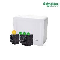 ราคา schneider set sdel ตู้คอนซูมเมอร์ยูนิตฝาทึบ สีขาว 4 ช่อง + เมนเบรกเกอร์ 32a + ลูกย่อย 32a/20a/16a, ตู้ไฟ 1 เฟส (12292715)