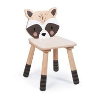 ราคา tender leaf toys เฟอร์นิเจอร์เด็ก เฟอร์นิเจอร์ไม้ เก้าอี้ลายแร็กคูนน้อย forest raccoon chair (12294583)