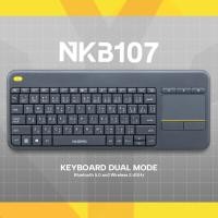 ราคา nubwo คีย์บอร์ด dual mode รุ่น nkb107 (12301367)