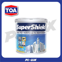 ราคา TOA ซุปเปอร์ชิลด์ สีน้ำอะคริลิก ชนิดเนียน ขนาด 2.5 แกลลอน Great Graphite 8302 (12292021)