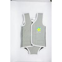 ราคา bbluv - Wrap- Baby Wetsuit Neoprene, Baby SwimSuit, Swimsuit for Newborn ชุดว่ายน้ำเด็กเล็ก Grey,SIZE M (6-18M) (12294094)