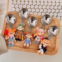 ราคา PP Home ช้อนส้อมผลไม้ ลายการ์ตูนเด็กผู้หญิง ช้อน ส้อม เซ็ทช้อนส้อม ช้อนส้อมการ์ตูน ลายน่ารัก spoon fork cuterly 12x3.5 CM กางเกงดาว (12306000)