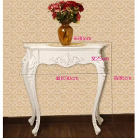 ราคา FairyHouse โต๊ะคอนโซล โต๊ะหลุยส์ CT22-01 เดินเส้นสีเงิน ยาว80ซม (12307431)